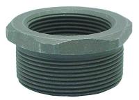 14J768 Hex Bushing, 1-1/2 x 3/4In, NPT, Forged St.