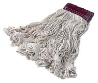 14J835 Wet Mop, Looped End, 16 oz, PK 6