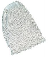 14J846 Cut End, Wet Mop, #32, White, 1 in, PK 12