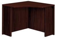 14K136 Corner, 35-7/8 In.D, Mahogany