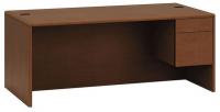 14K202 Desk, 36 In.D, Henna Cherry