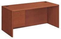 14K208 Desk, 30 In.D, Henna Cherry
