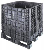 14L049 Collapsible Container, Solid, 32x30x25, Blk