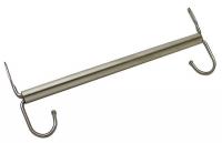 14L081 Locker Coat Rod, W 12 In, Steel