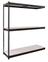 14L171 Boltless Shelving Add-On, 72x36, 3 Shelf