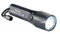 14L588 Flashlight, LED, Black, AA