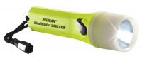 14L590 Flashlight, LED, Yellow, AA