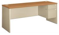 14M150 Desk, 24 In.D, Harvest/Putty