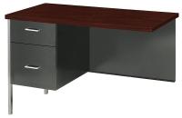 14M169 Return, 24 In.D, Mahogany/Charcoal