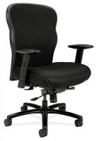 14M174 Executive / Highback Chair, 450 lb., Black