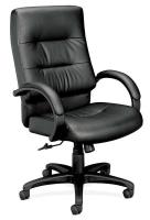 14M179 Executive / Highback Chair, 250 lb., Black