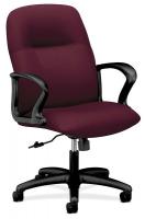 14M188 Managerial / Midback Chair, 250 lb., Wine