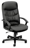 14M195 Executive / Highback Chair, 250 lb., Black