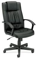 14M197 Executive / Highback Chair, 250 lb., Black