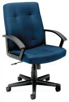 14M203 Managerial / Midback Chair, 250 lb., Navy