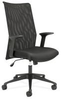 14M212 Work / Task Chair, 250 lb., Black