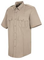 14N614 Deputy Deluxe Shirt, SS, Tan, 18 In.