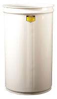 14N863 Open Head Drum, 15 Gal, White