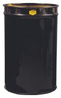 14N872 Open Head Drum, 55 Gal, Black