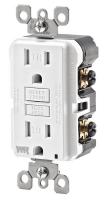 14N909 Weather Resistant GFCI, 15 Amps, White