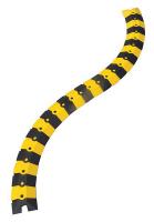 14N916 Electrical Cord Cover, Black/Yellow, 3 Ft