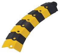 14N917 Electrical Cord Cover, Black/Yellow, 1 Ft