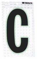 14R112 Ultra Reflective Letter, C, PK 10