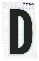 14R113 Ultra Reflective Letter, D, PK 10