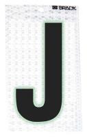 14R119 Ultra Reflective Letter, J, PK 10