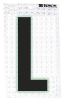 14R121 Ultra Reflective Letter, L, PK 10