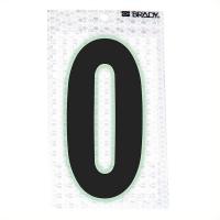 14R136 Ultra Reflective Numbers, 0, PK 10