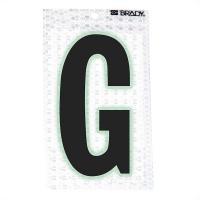 14R152 Ultra Reflective Letter, G, PK 10