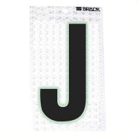 14R155 Ultra Reflective Letter, J, PK 10