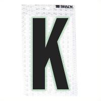 14R156 Ultra Reflective Letter, K, PK 10