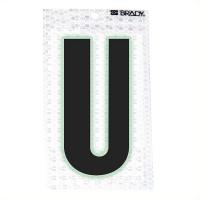 14R166 Ultra Reflective Letter, U, PK 10