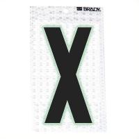 14R169 Ultra Reflective Letter, X, PK 10