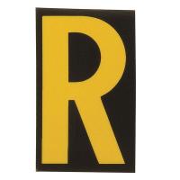 14R236 Reflective Numbers And Letters, R, PK 25