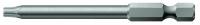 14R493 Bit, Torx, TX 25, 6 In x 6 Mm, 10 Pk