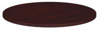 14R749 Round Table Top, 36 In, Mahogany