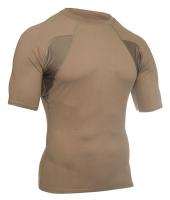 14T597 Tactical Crew Neck Shirt, Foliage Green, L