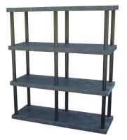 14U094 Bulk Shelving, Solid Top, 4 Shelf, 66x24x75
