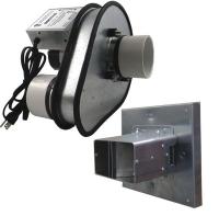 14U160 Radon Fan, First Duct Dia 3In., 120V