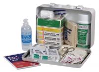 14U296 First Aid Kit, Vehicle, Metal, 25-People
