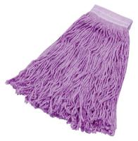 14U462 Mop, Cut End, 16oz, 6PK, Pink, 5in Headband