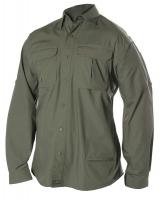 14V382 Tactical Shirt, Olive Drab, XL