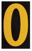 14V791 Reflective Numbers And Letters, O, PK 25