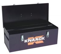14V886 Hand Held ToolBox, Stl, Blk, 26x11x9-1/2 In