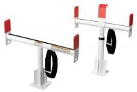 14V903 Service Body Rack, White, Alum, 24-1/2 In
