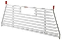 14V915 Louvered Cab Protector, White, Steel, 71 In