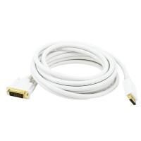 14X020 CPU Cord, Displayport/DVI, 15ft, White